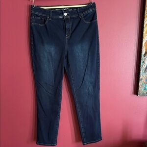Womens Chicos  Dark Blue Perfect Stretch Jeans